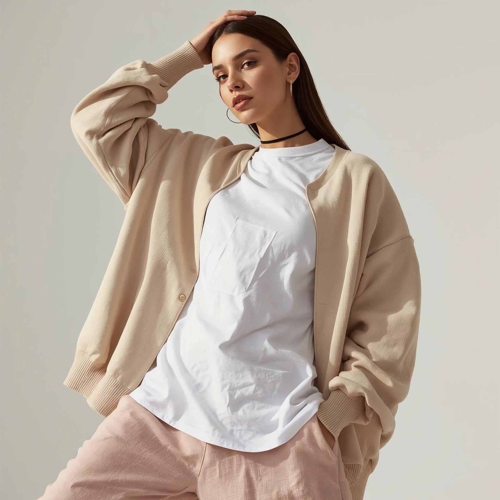 Discover women’s oversized streetwear essentials. Hoodies, tees, and loose silhouettes with modern minimal style and premium fabrics.