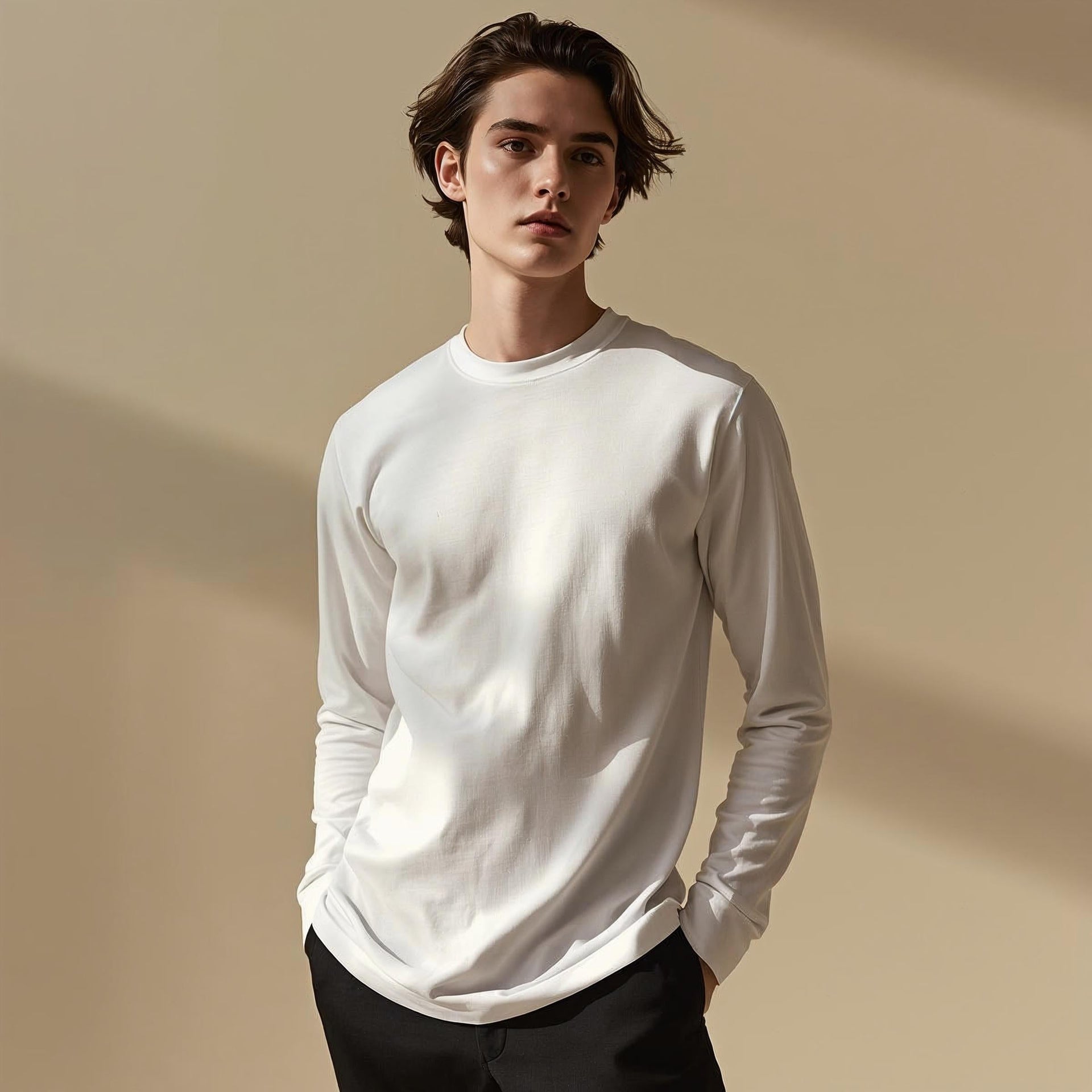 Discover our unisex long sleeve shirts designed for lightweight comfort, layering, and versatile everyday style.