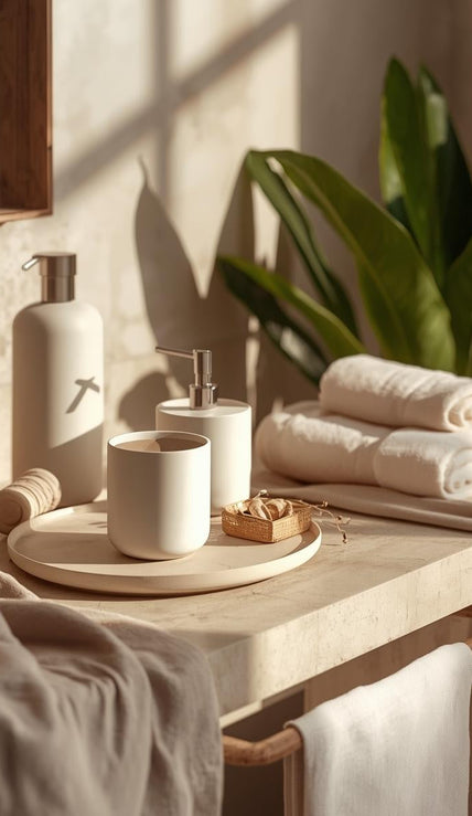Customizable home decor and bathroom pieces with refined design and modern feel, created for everyday comfort and timeless personalized living spaces.