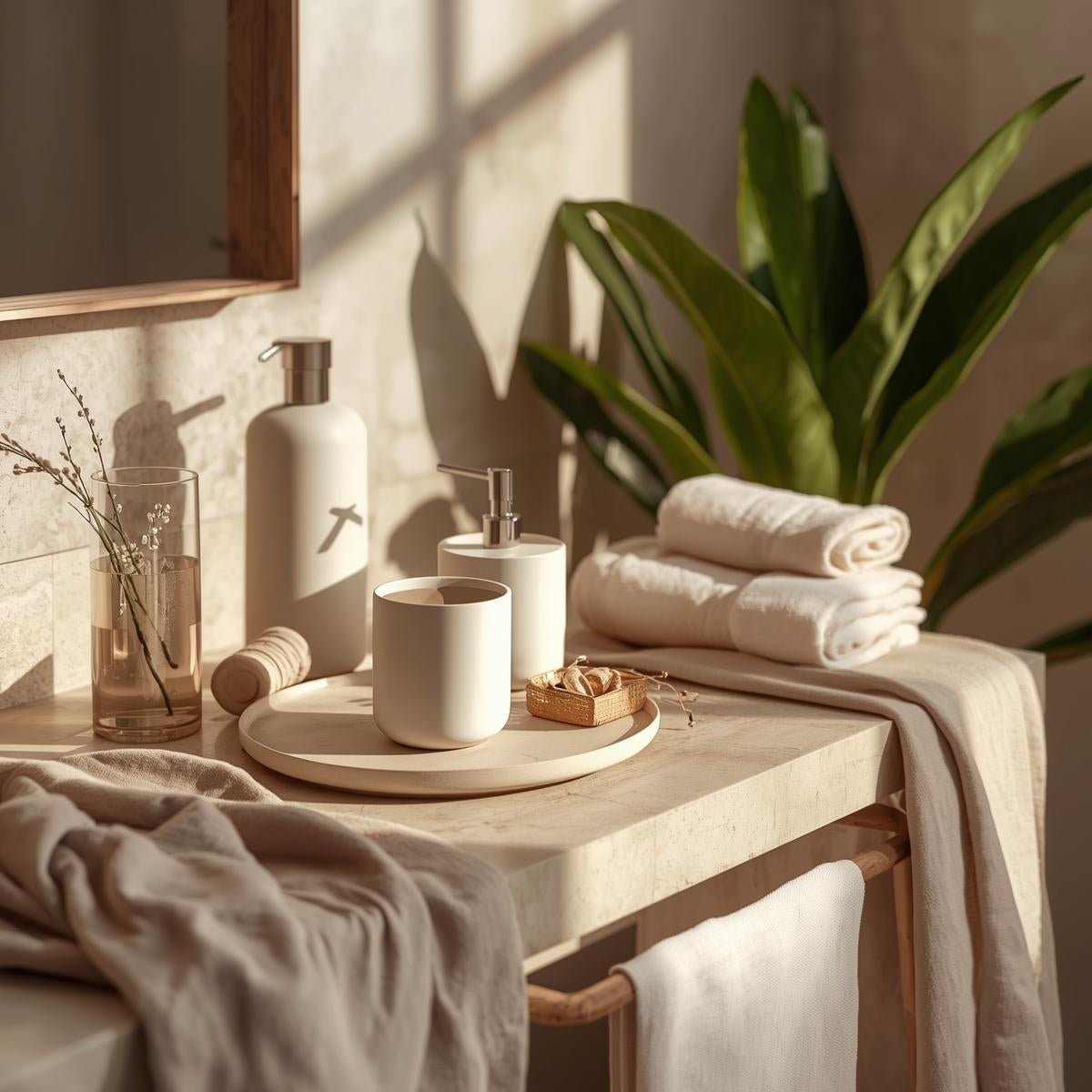 Customizable home decor and bathroom pieces with refined design and modern feel, created for everyday comfort and timeless personalized living spaces.