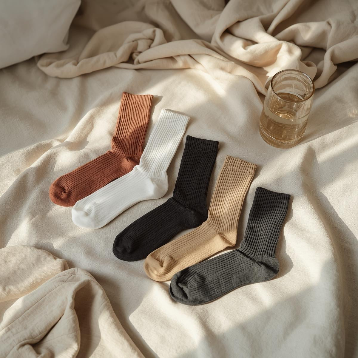 Customizable socks with refined texture and modern comfort, created for daily wear, personal expression, and timeless personalized style.