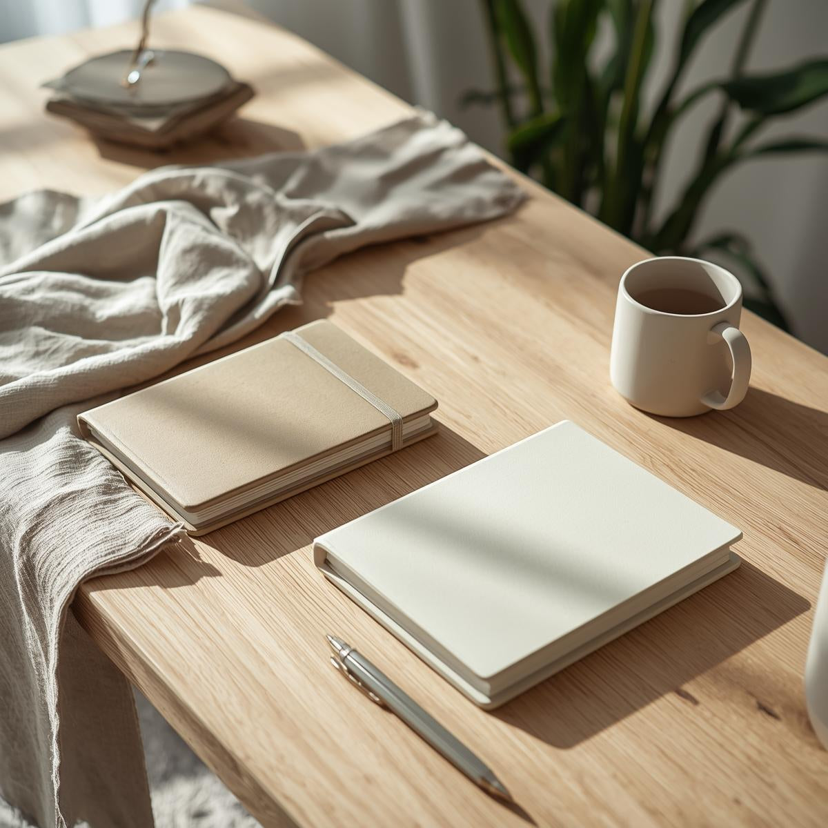 Customizable journals and notebooks with refined design and modern feel, created for daily writing, creative work, and timeless personalized stationery.