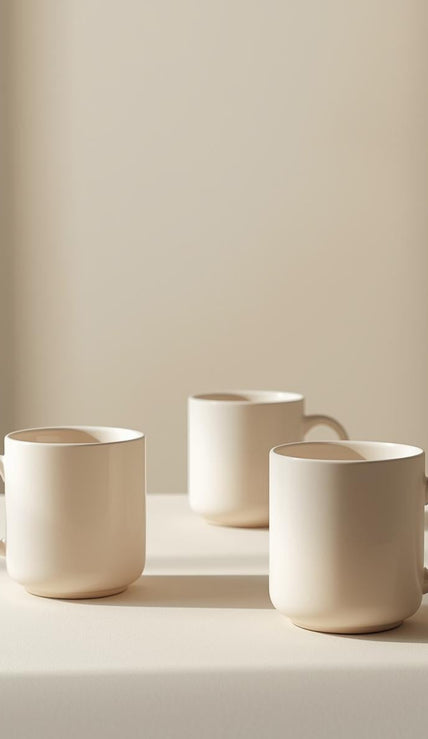 Minimal, modern mugs designed to be personalized. Clean form, durable build, and refined feel for everyday use and meaningful gifting.