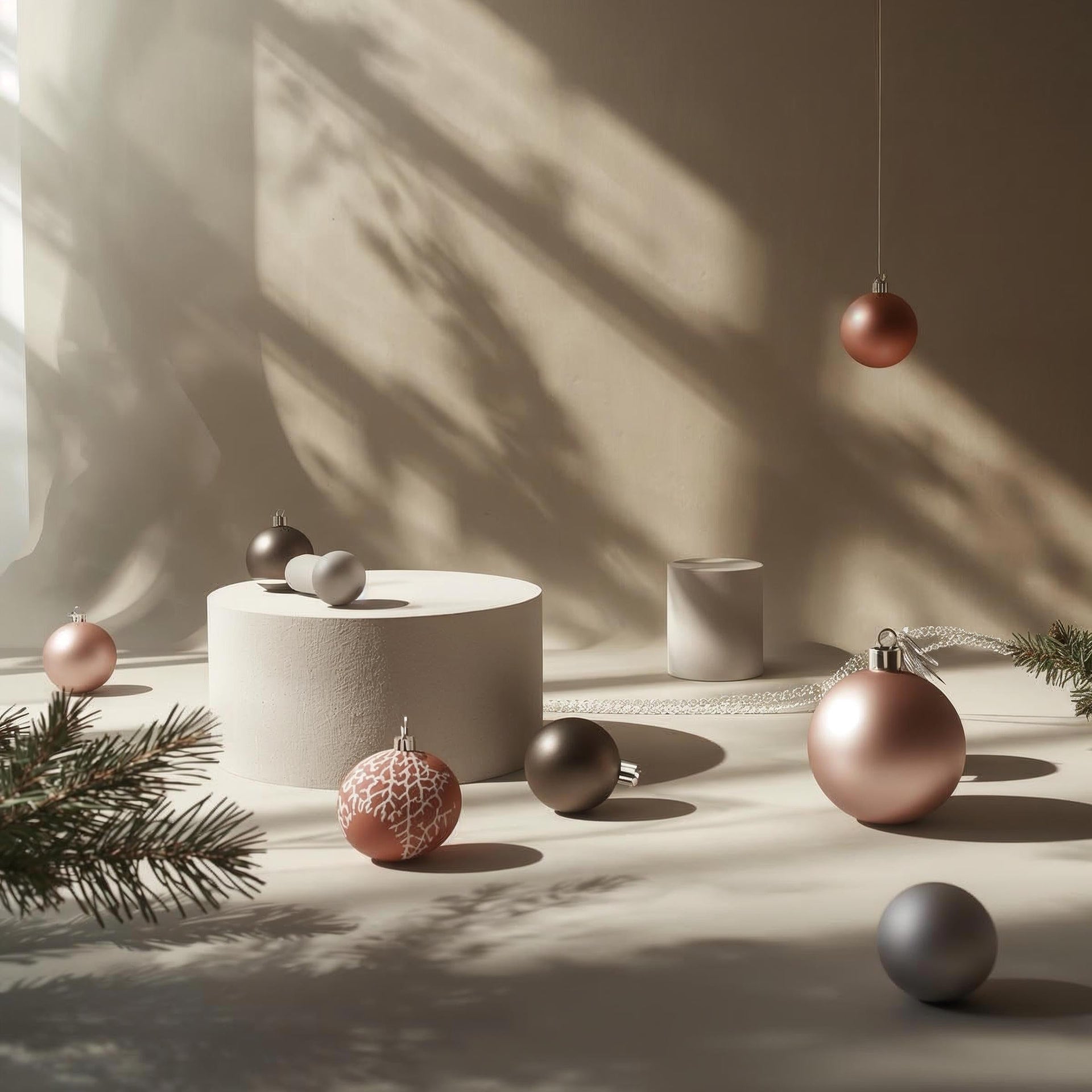 Explore minimal ornaments and seasonal decor designed for modern interiors. Refined materials, clean design, and subtle festive accents for every season.