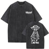 Nameria Unisex Vintage Wash Oversized Cotton T-Shirt