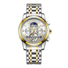 Nameria Automatic Moon Phase Watch Stainless Steel