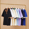 Nameria Unisex Color Block Polo Shirt 100% Combed Cotton Loose Fit