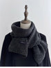 Nameria Merino Wool Knitted Winter Scarf
