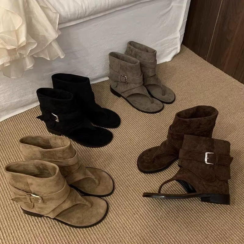 Nameria Womens Open Toe Platform Sandals Minimal Casual Summer Style