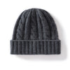Nameria Unisex Cable Knit Cashmere Blend Hat Ear Flaps One Size