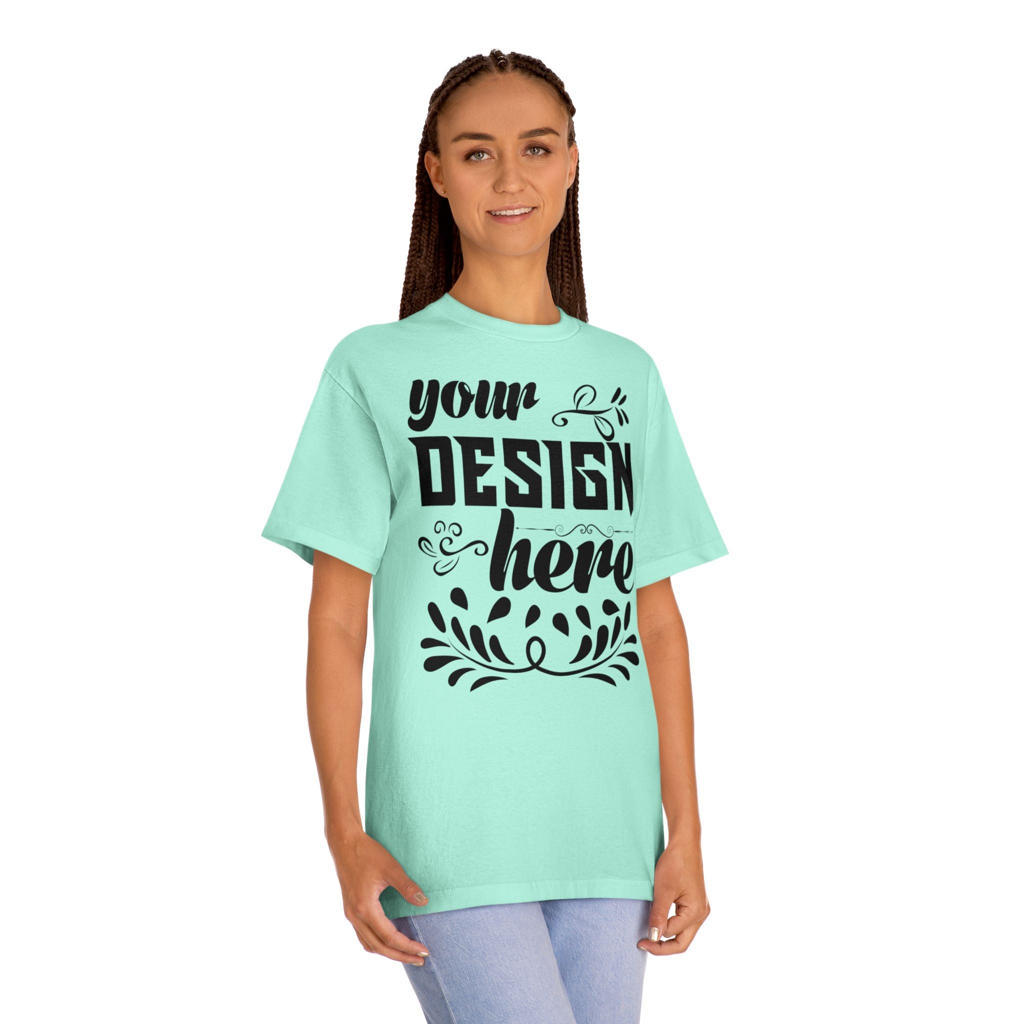 Customizable American Apparel 1301 Unisex Classic Cotton T-Shirt