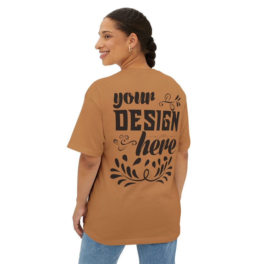 Customizable Bella+Canvas 3010 Unisex Oversized Boxy Tee Cotton