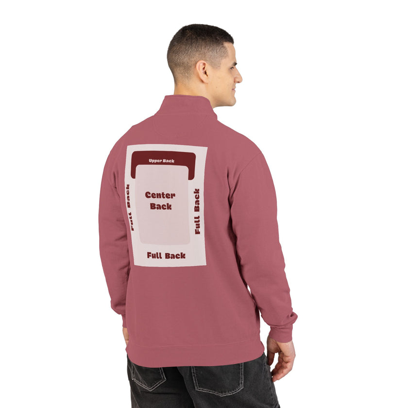 Customizable Comfort Colors 1580 Unisex Quarter Zip Sweatshirt