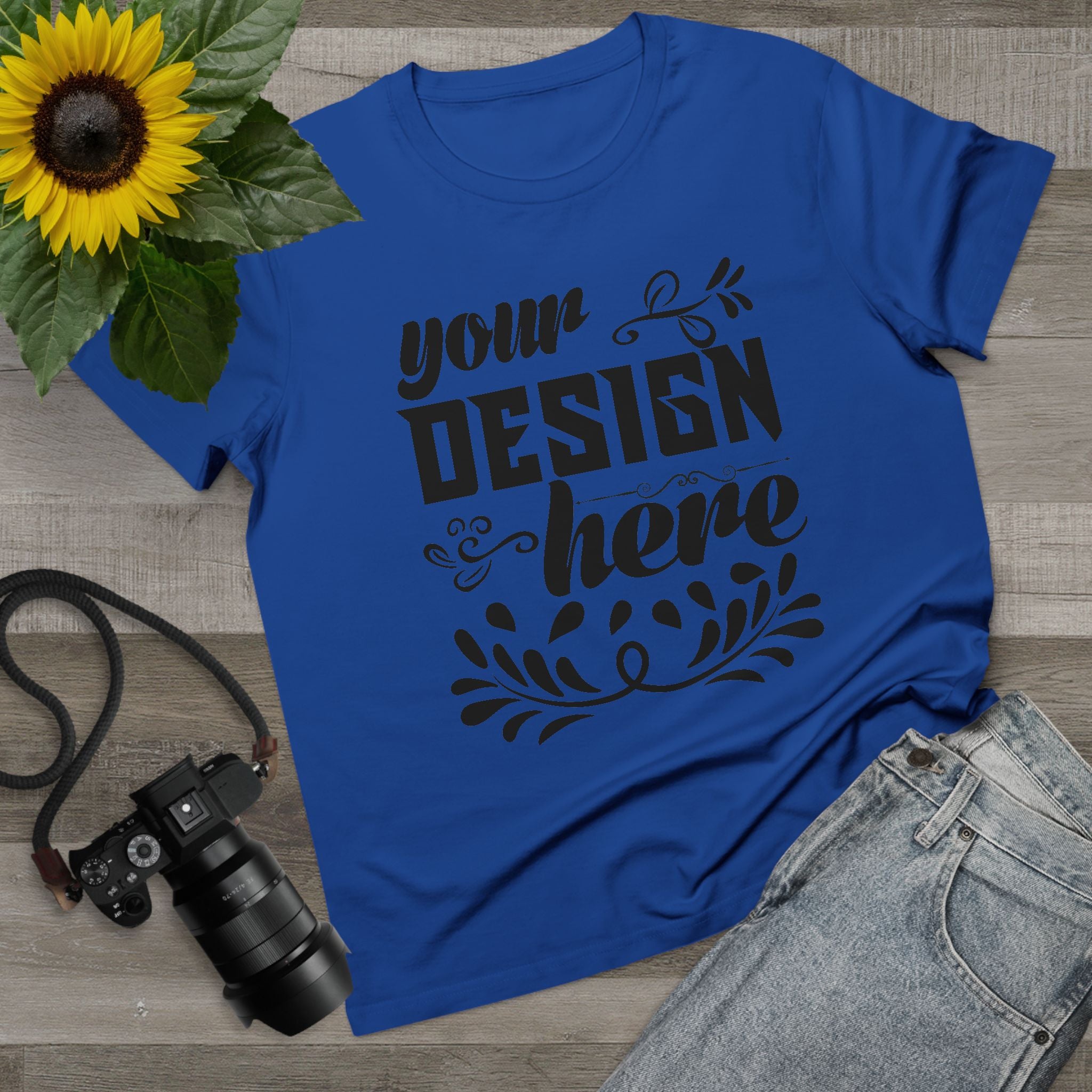 Customizable AS Colour 4001 Womens Maple Cotton T-Shirt