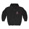 Gildan 18600 Unisex Full Zip Hoodie | Super Daddy Embroidery