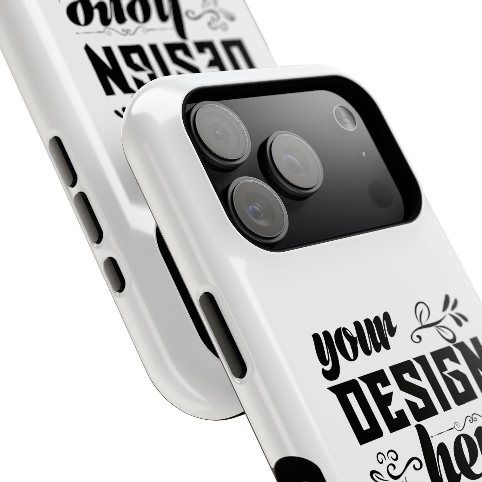 Customizable Impact Resistant Phone Case Dual Layer With Matte Or Glossy