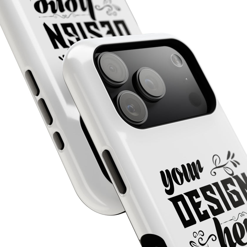 Customizable Impact Resistant Phone Case Dual Layer With Matte Or Glossy