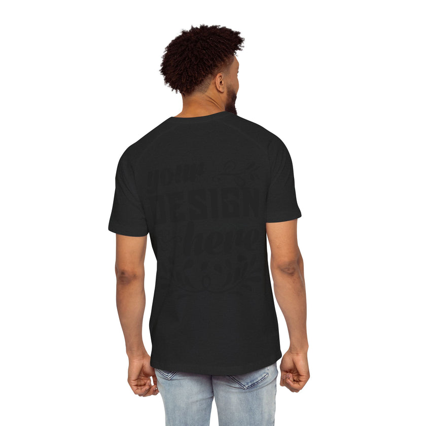 Customizable Bella+Canvas 3201 Mens Raglan T Shirt Relaxed Fit