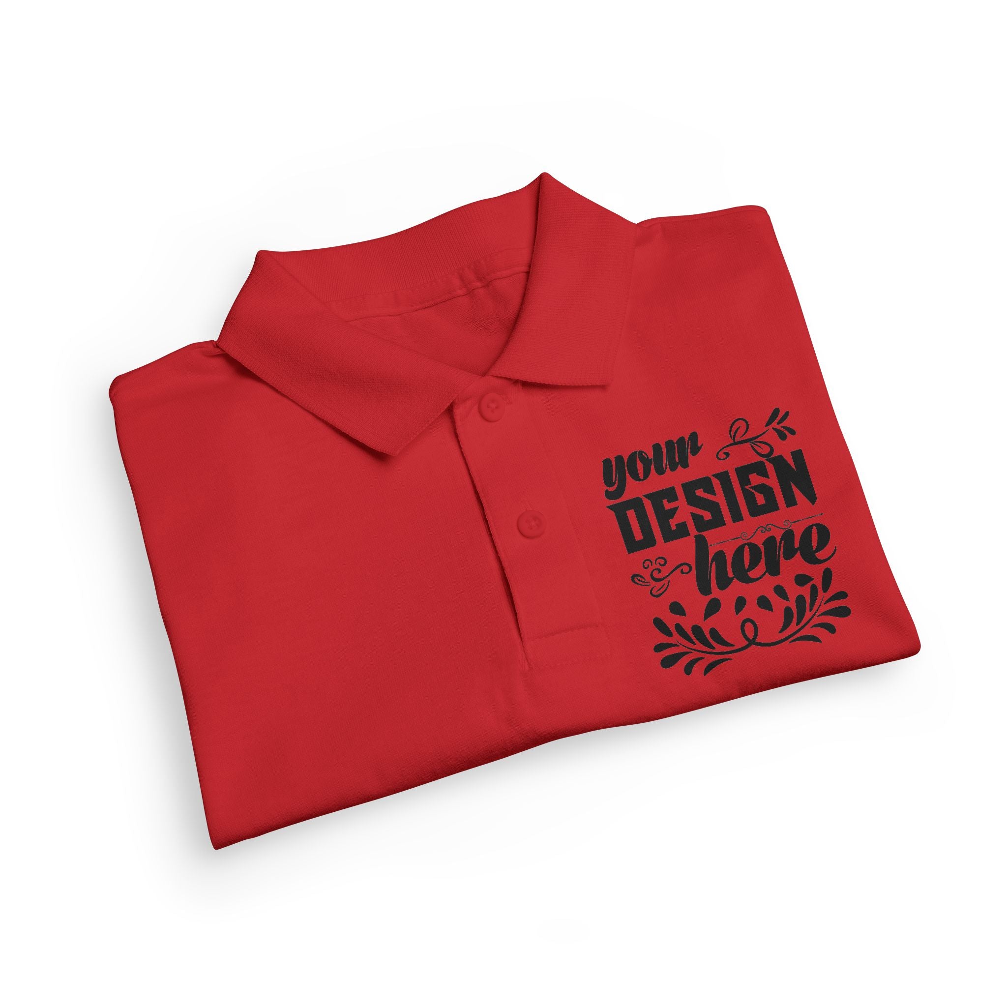 Customizable Gildan 8800B Youth DryBlend Jersey Polo Shirt
