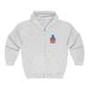 Gildan 18600 Unisex Full Zip Hoodie | Super Daddy Embroidery