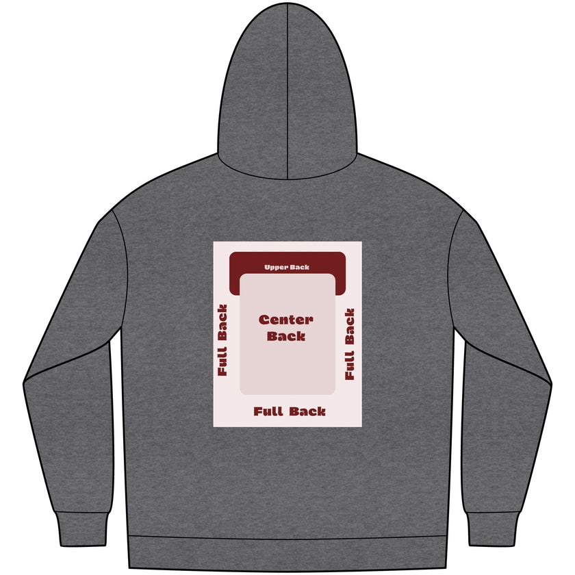 Customizable District DT6100 Mens VIT Fleece Hoodie