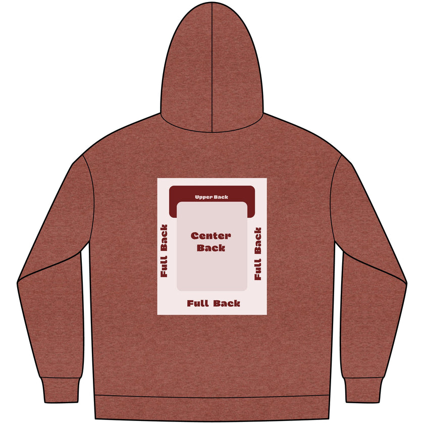 Customizable District DT6100 Mens VIT Fleece Hoodie