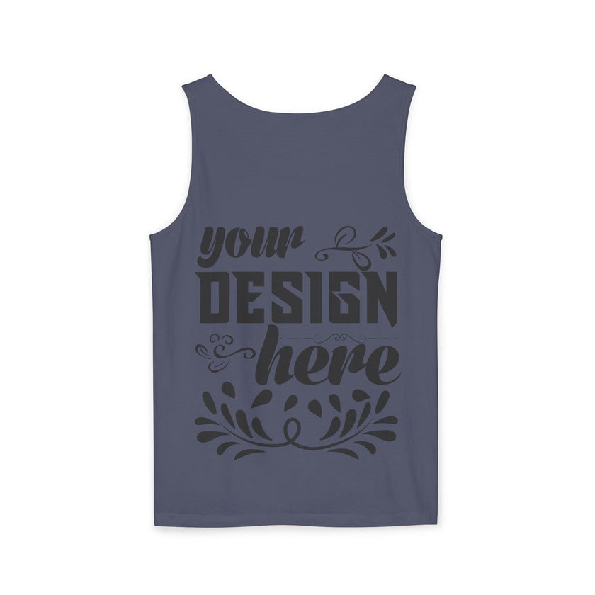 Customizable  Comfort Colors 9360  Unisex Garment Dyed Tank Top