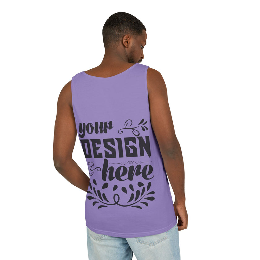 Customizable  Comfort Colors 9360  Unisex Garment Dyed Tank Top