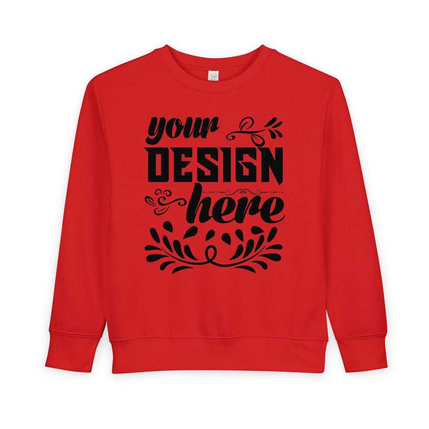 Customizable Rabbit Skins 3317 Toddler Fleece Sweatshirt