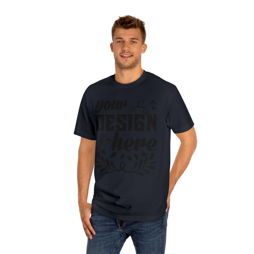 Customizable American Apparel 1301 Unisex Classic Cotton T-Shirt