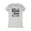 Customizable Bella+Canvas 6004 Womens Favorite Tee Slim Fit