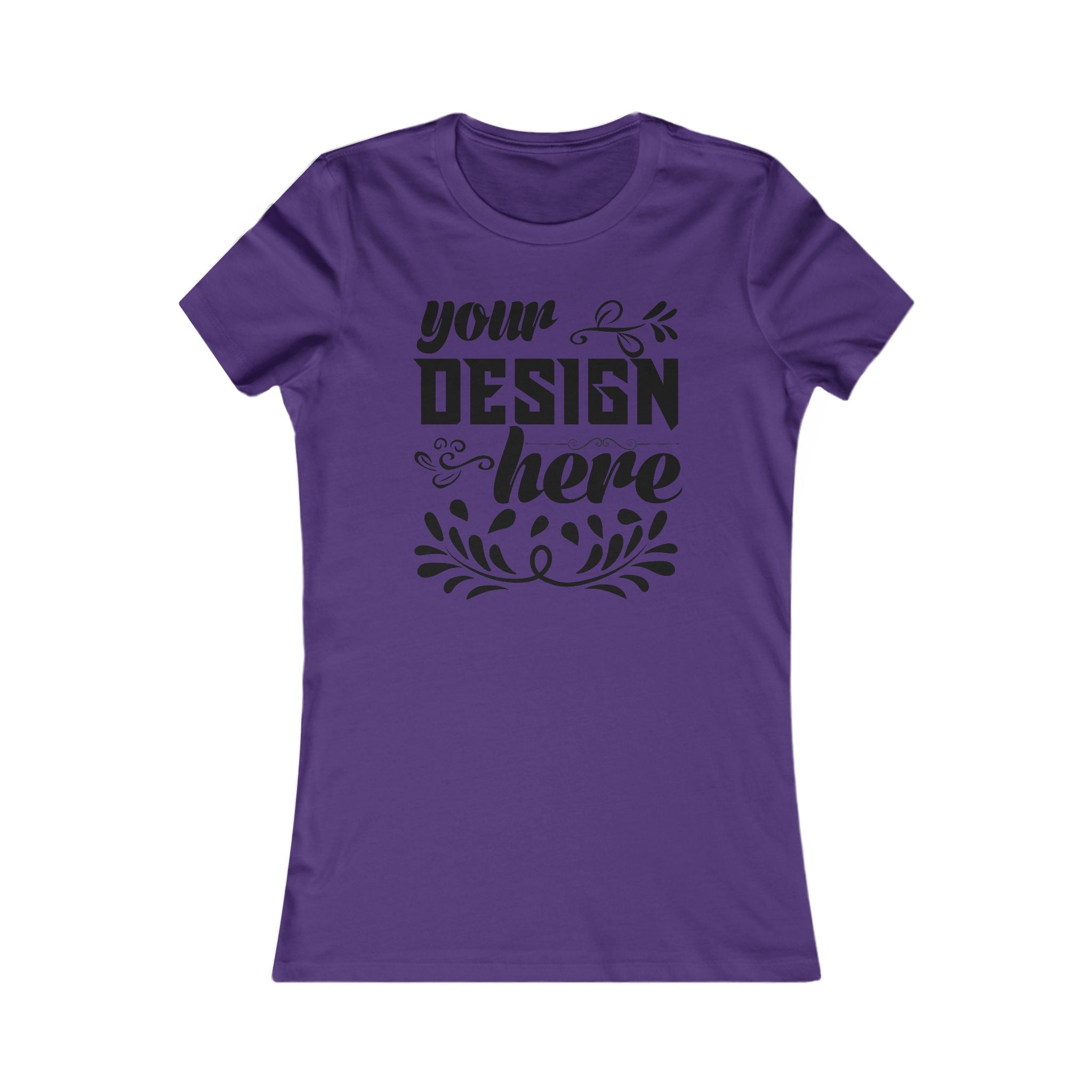 Customizable Bella+Canvas 6004 Womens Favorite Tee Slim Fit