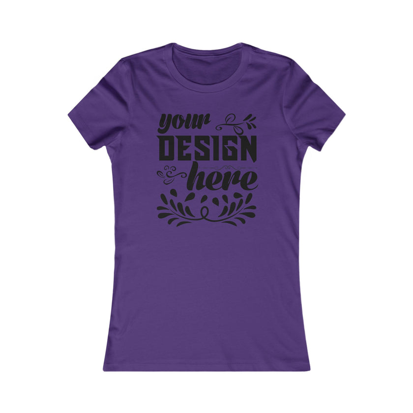 Customizable Bella+Canvas 6004 Womens Favorite Tee Slim Fit