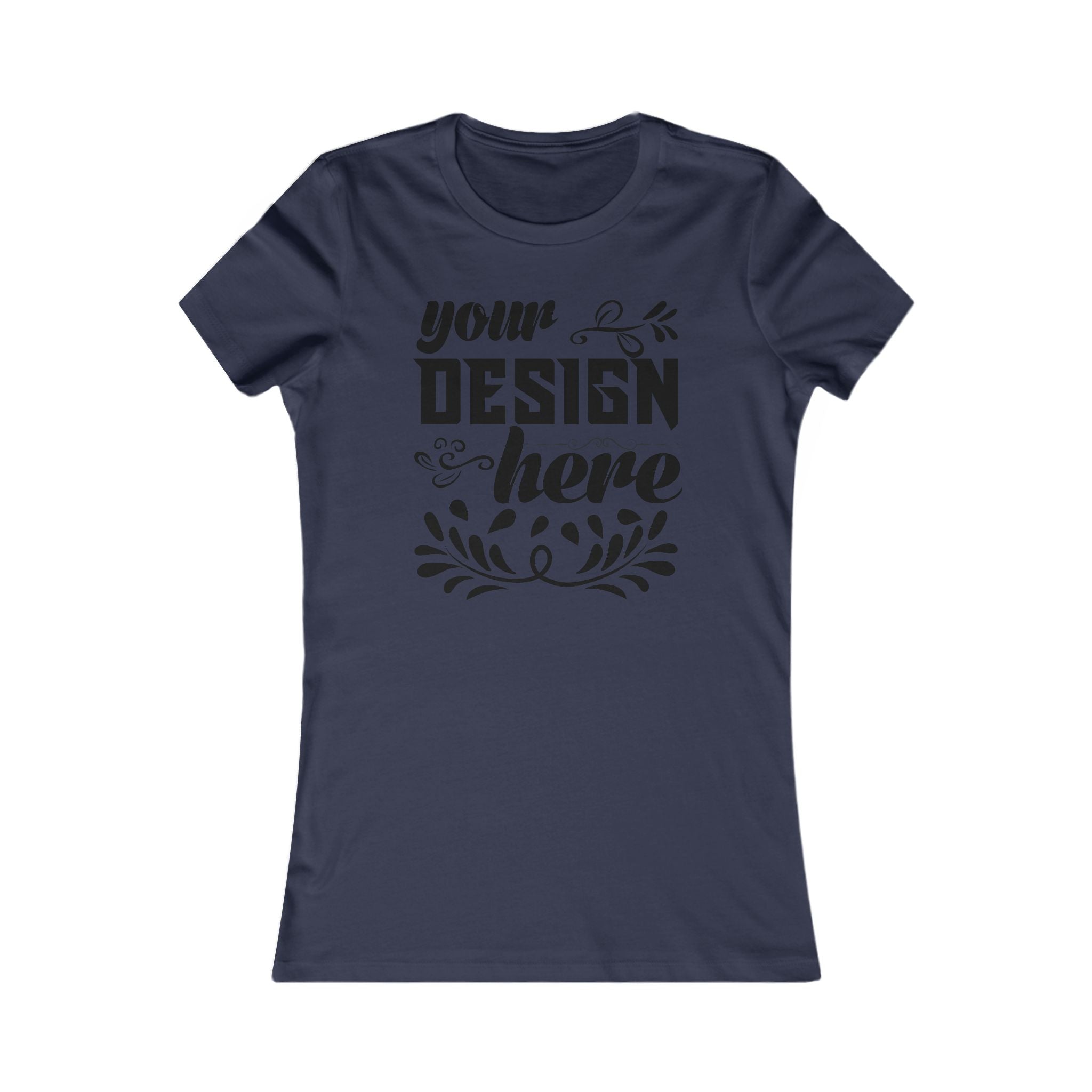 Customizable Bella+Canvas 6004 Womens Favorite Tee Slim Fit