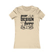 Customizable Bella+Canvas 6004 Womens Favorite Tee Slim Fit