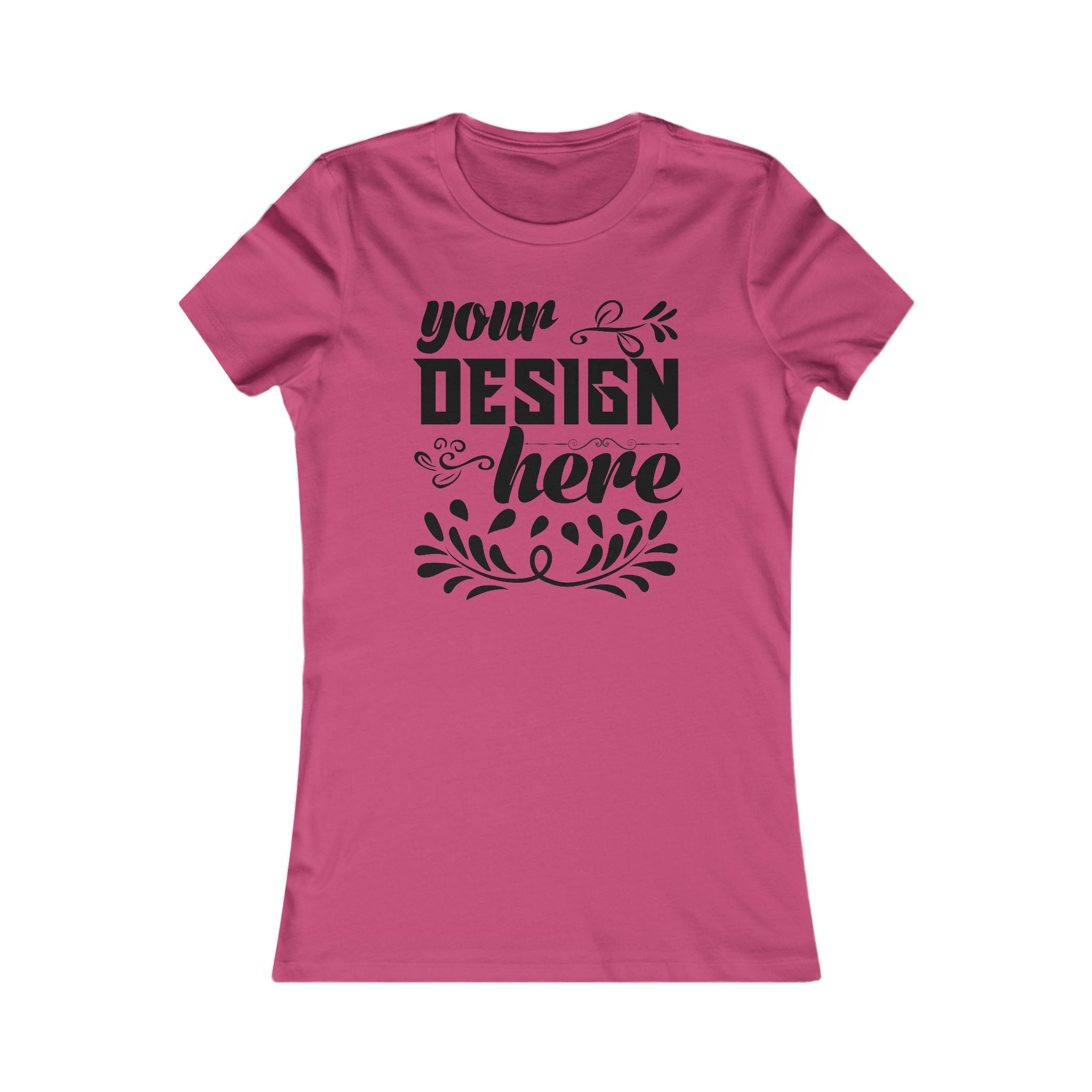 Customizable Bella+Canvas 6004 Womens Favorite Tee Slim Fit