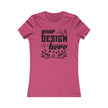 Customizable Bella+Canvas 6004 Womens Favorite Tee Slim Fit