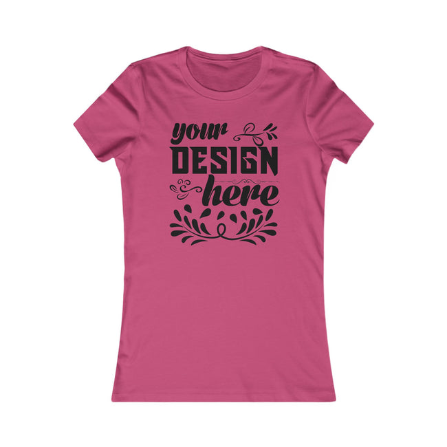Customizable Bella+Canvas 6004 Womens Favorite Tee Slim Fit