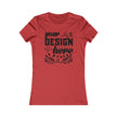 Customizable Bella+Canvas 6004 Womens Favorite Tee Slim Fit