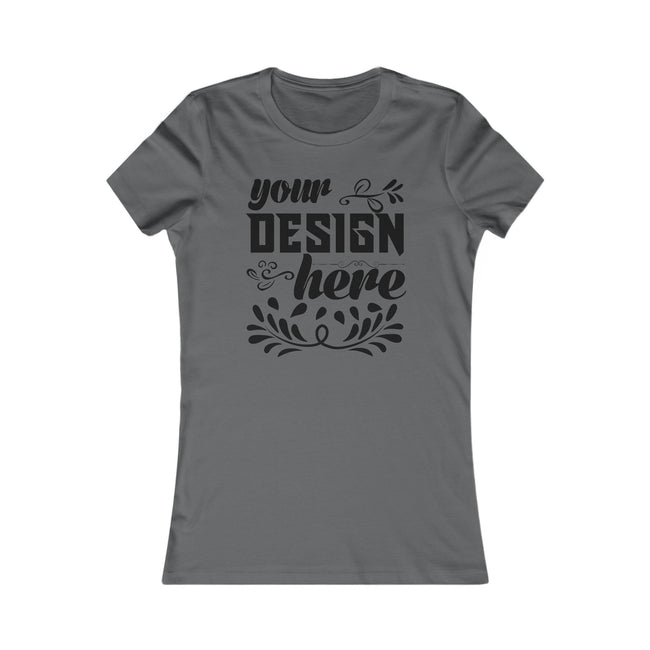 Customizable Bella+Canvas 6004 Womens Favorite Tee Slim Fit