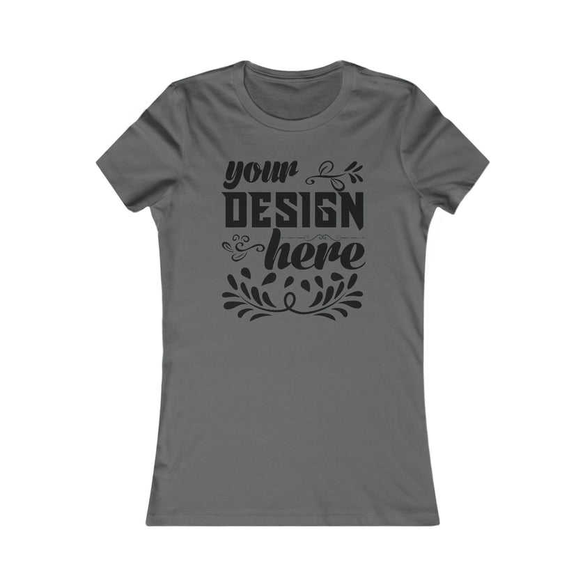 Customizable Bella+Canvas 6004 Womens Favorite Tee Slim Fit