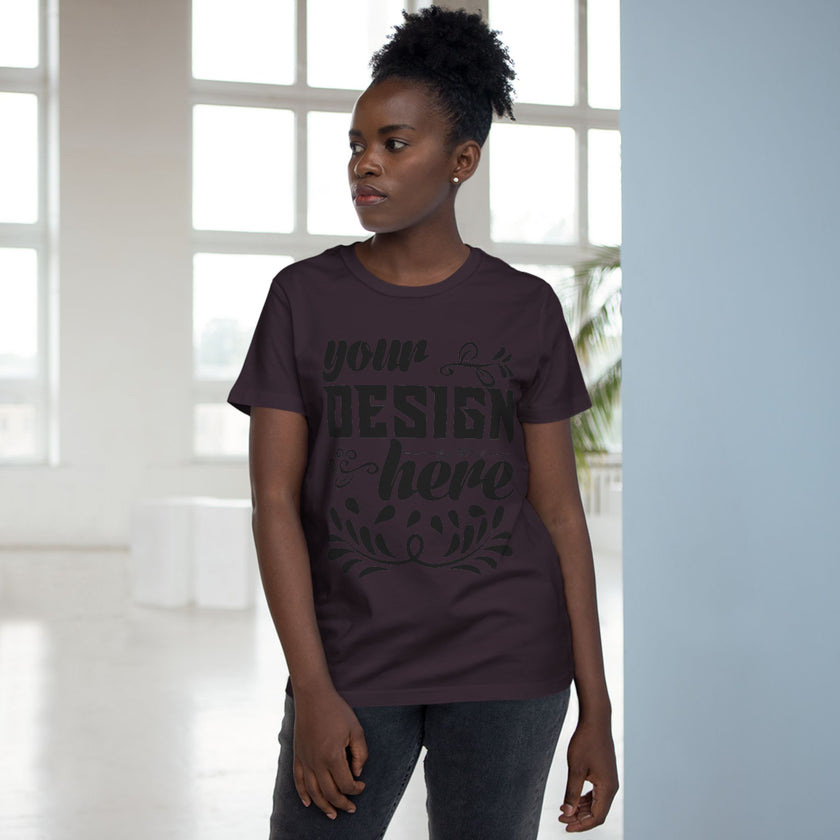 Customizable AS Colour 4001 Womens Maple Cotton T-Shirt
