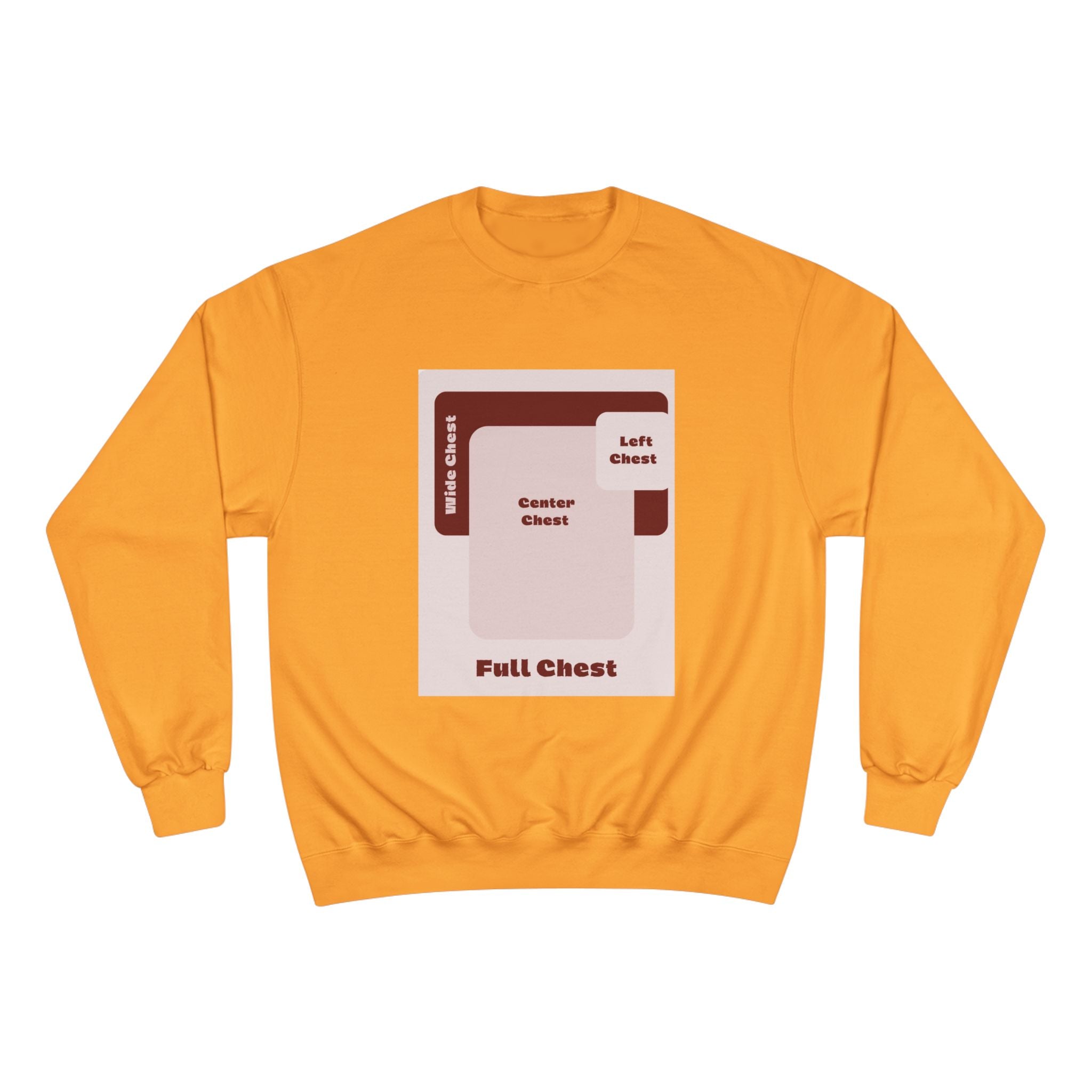 Customizable Champion S600 Crewneck Sweatshirt DTG Print