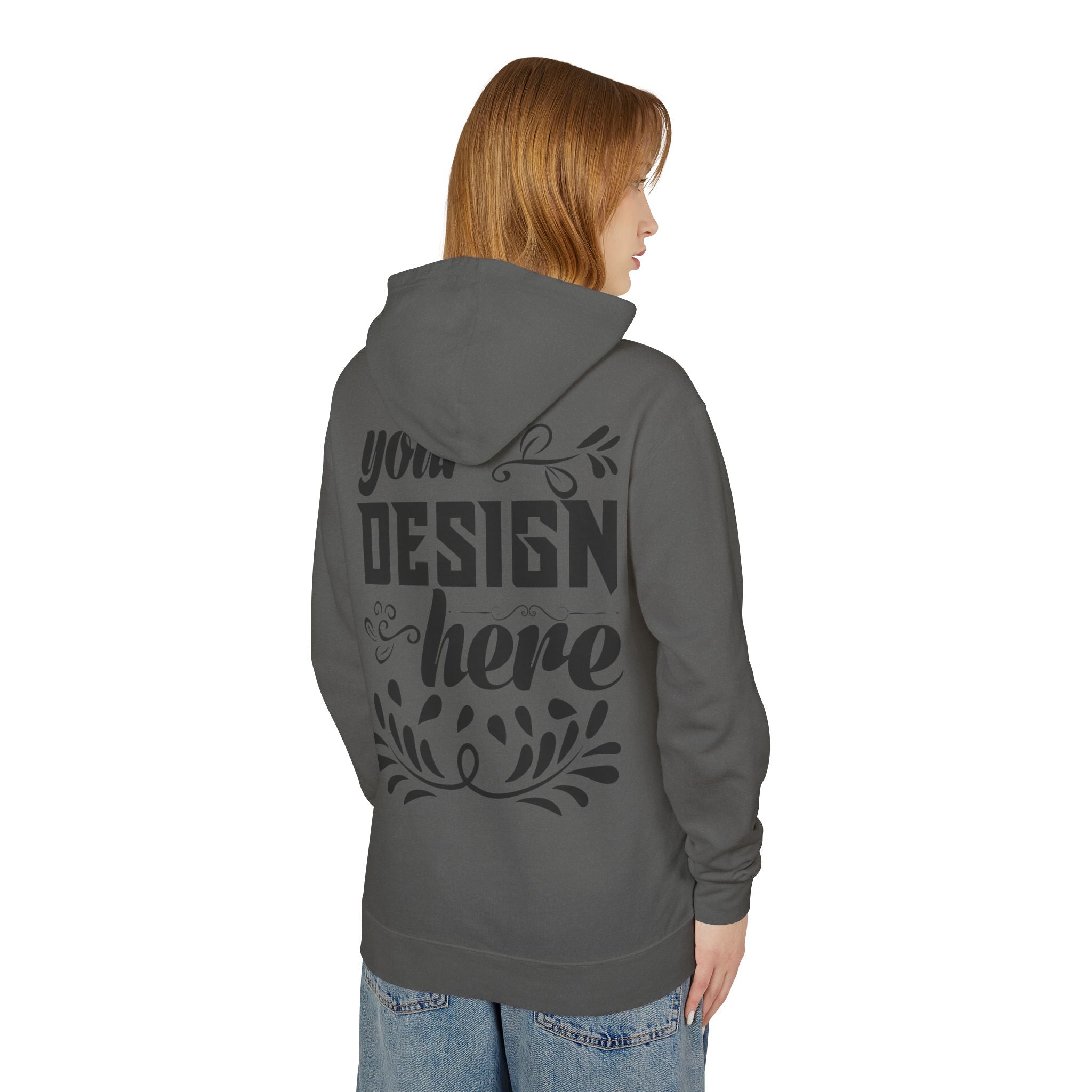 Customizable Comfort Colors 1467 Unisex Lightweight Hooded Sweatshirt