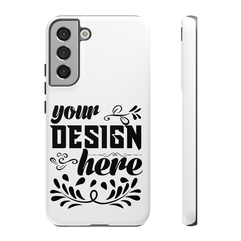 Customizable Tough Dual Layer Phone Case Polycarbonate TPU Liner Protective