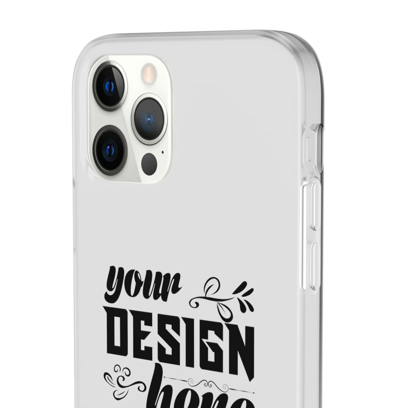 Customizable Flexi TPU Phone Case Slim Matte Protective Cover