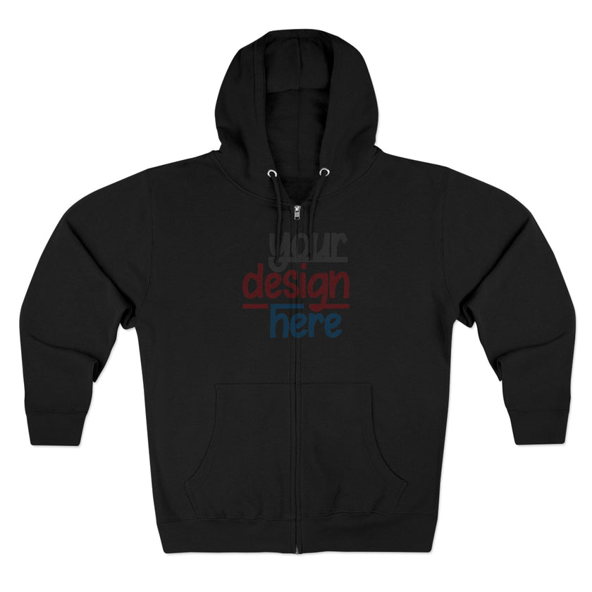 Customizable Lane Seven LS14003 Unisex Zip Hoodie