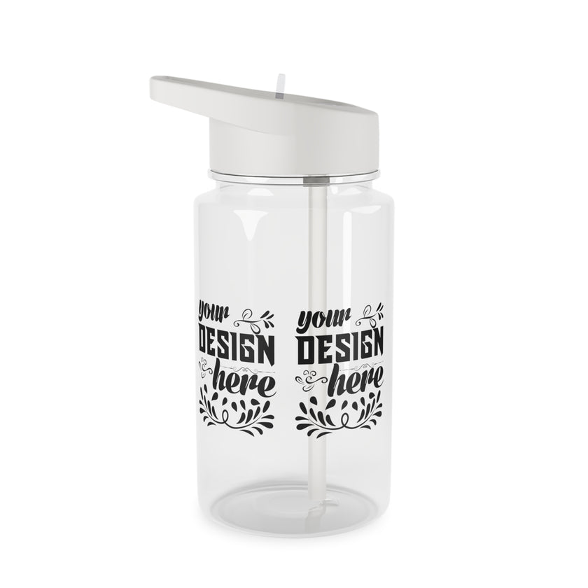 Customizable Tritan Reusable Water Bottle with Straw Lid