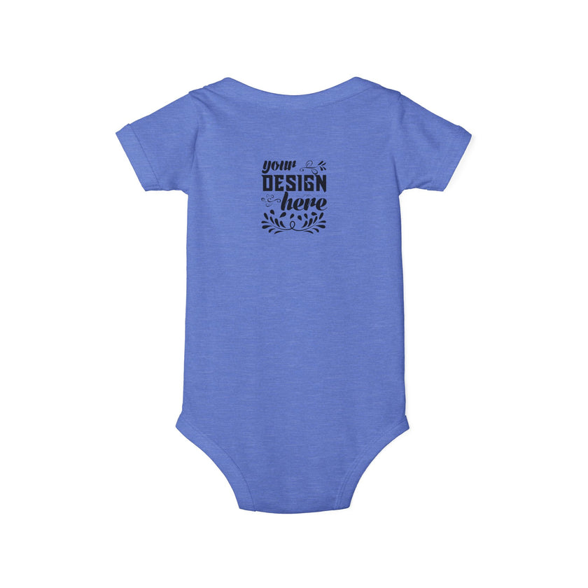 Customizable Bella+Canvas 100B Infant Jersey One Piece Bodysuit