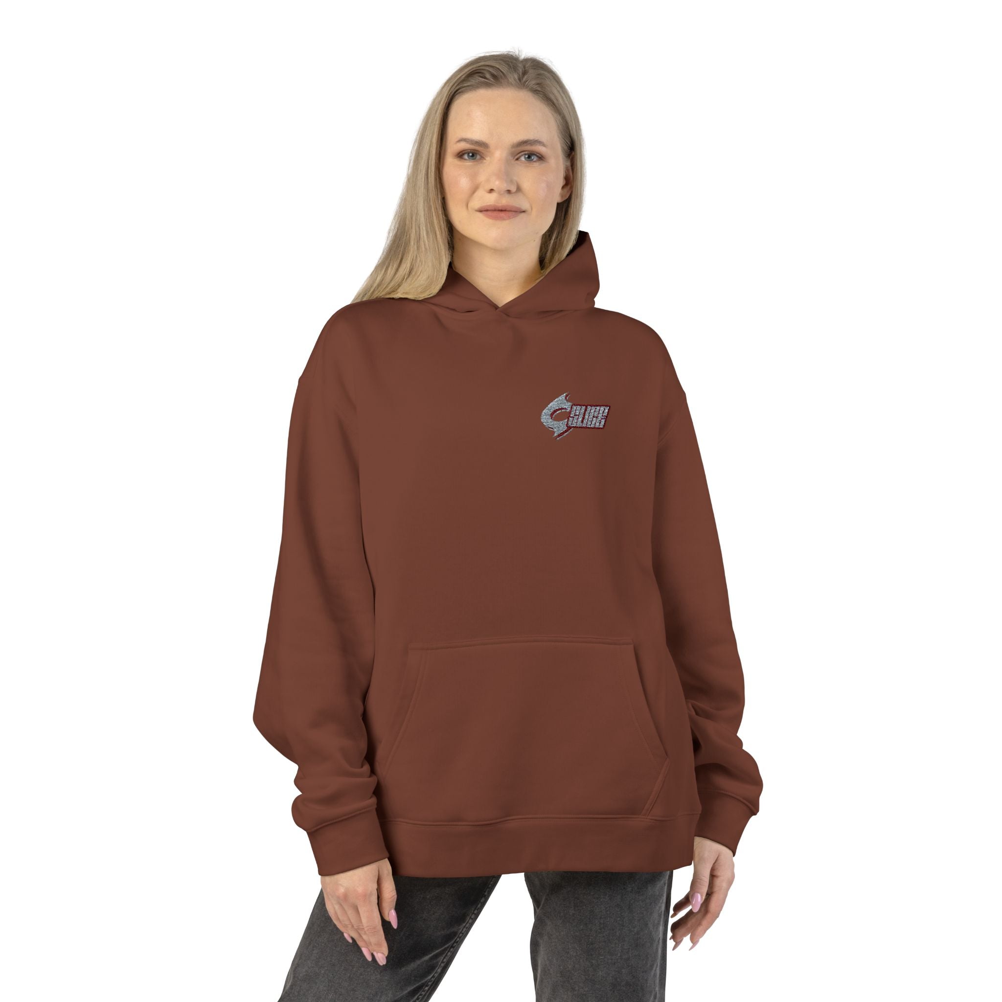AS Colour 5161 Unisex Relaxed Hoodie | Slice Logo Embroidery